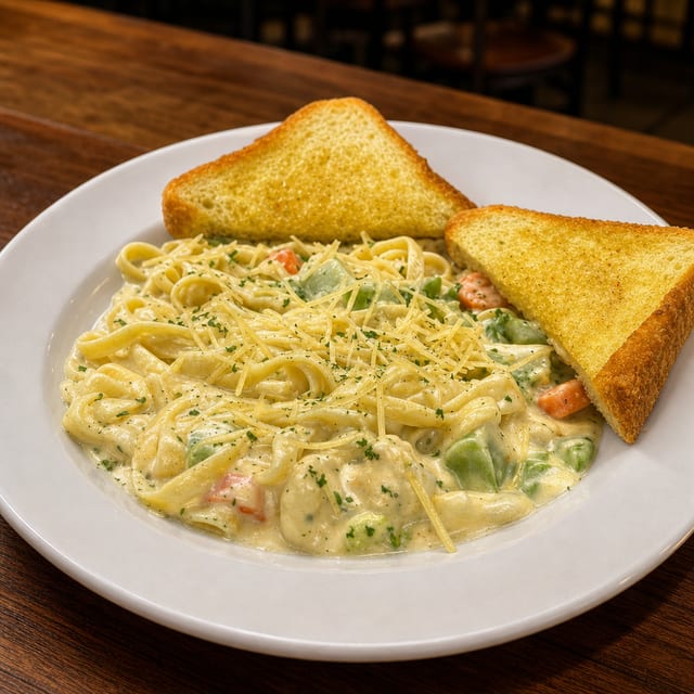 Pasta primavera.