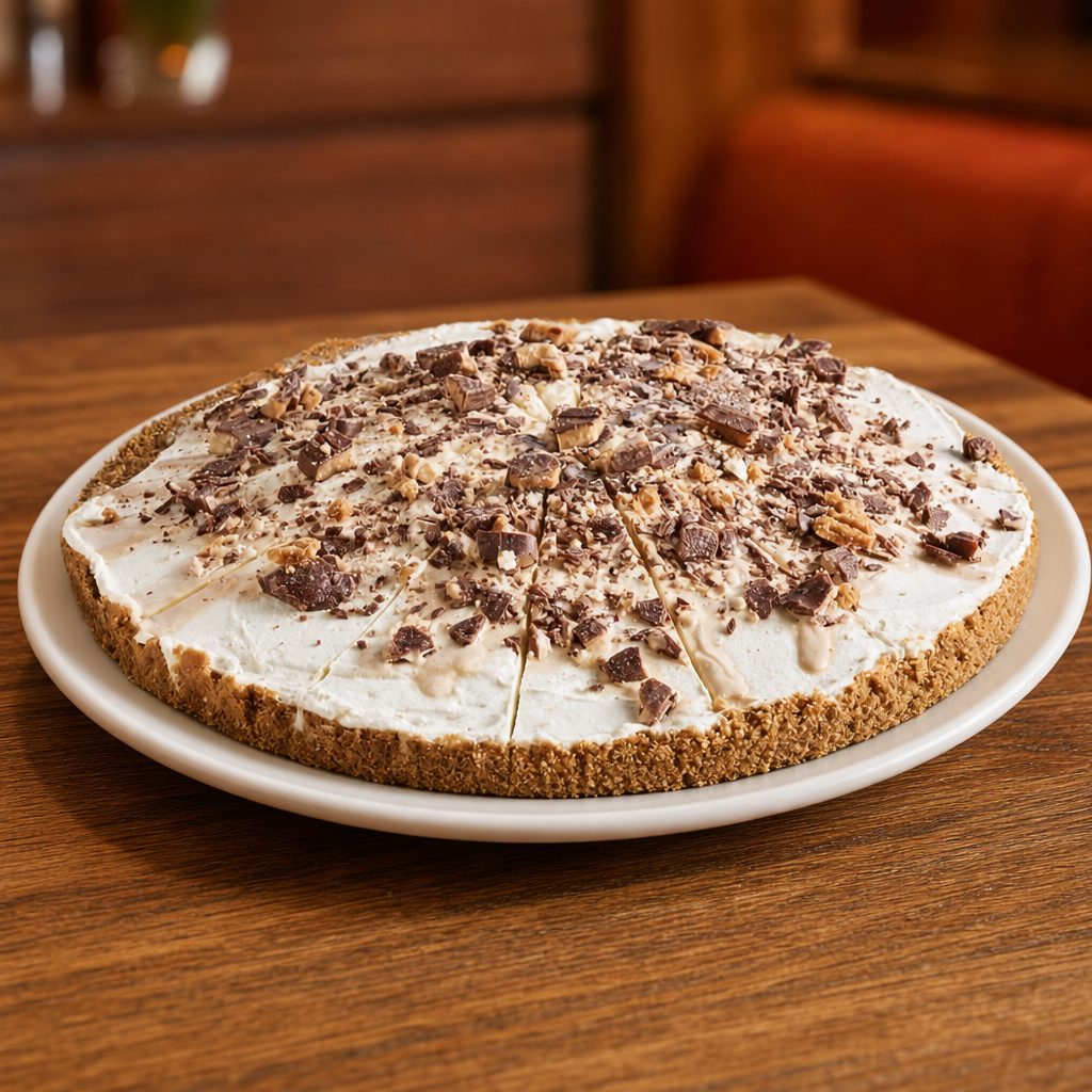 Banana toffee cheesecake.