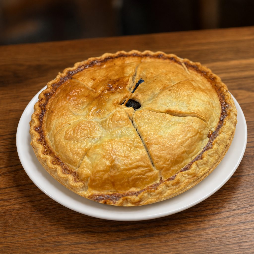 Apple pie - Whole.