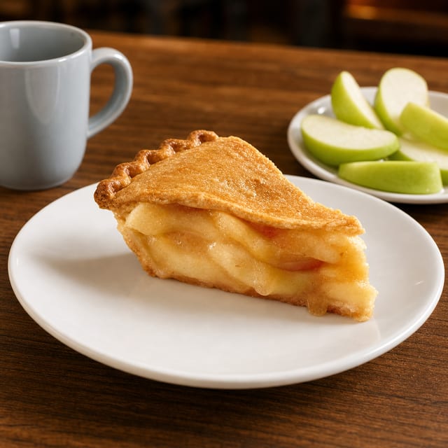 Apple pie - Slice.