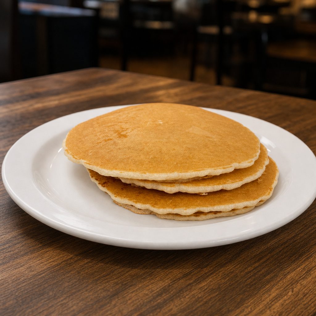 Tall flapjacks.