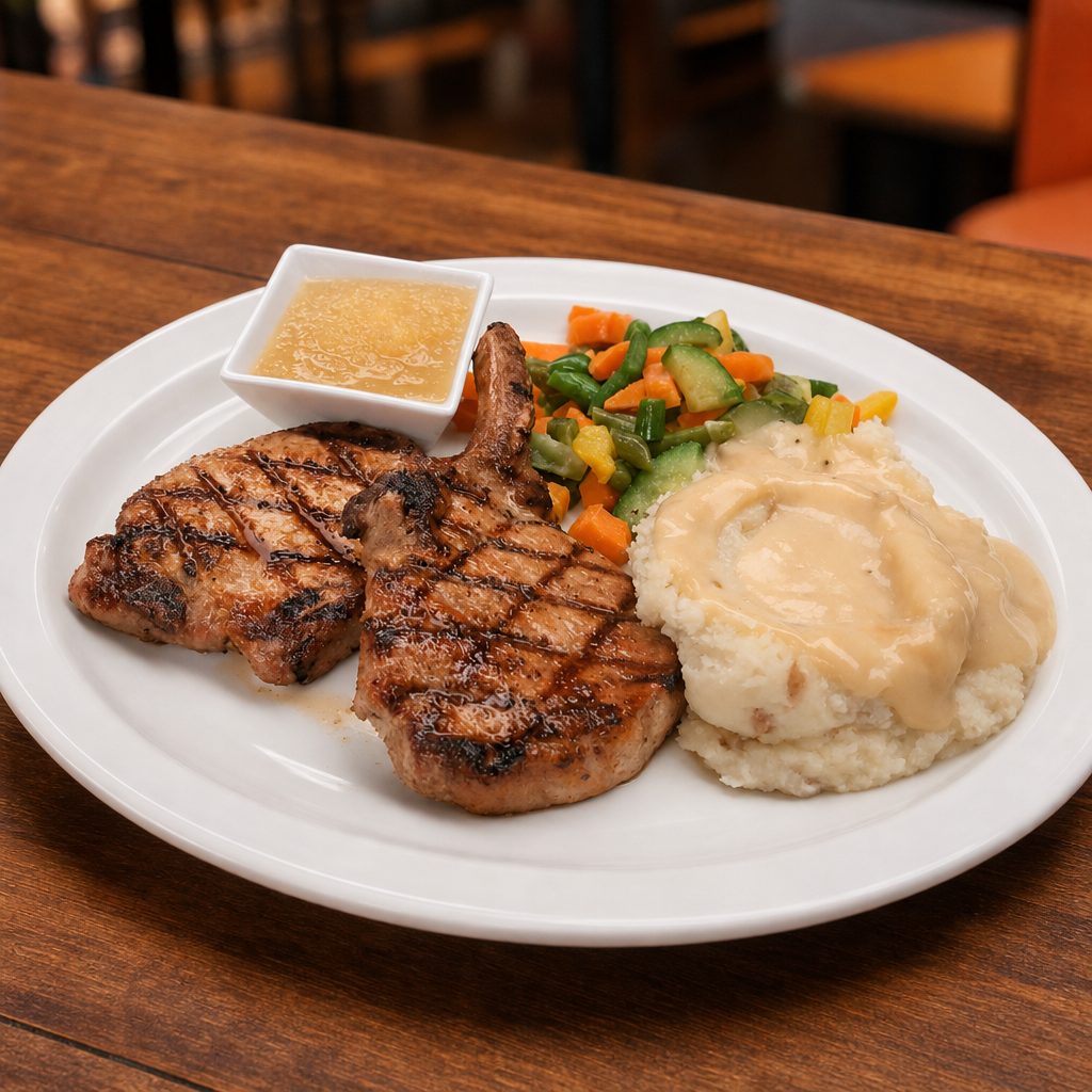 Pork Chop Dinner.