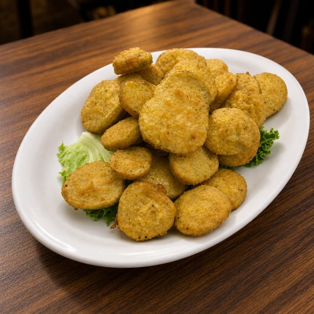 Pickle chips.