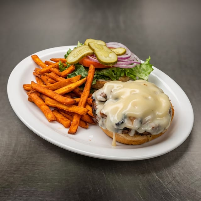 Mushroom & swiss.