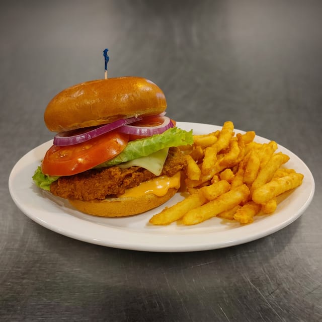 Chicken sandwich.