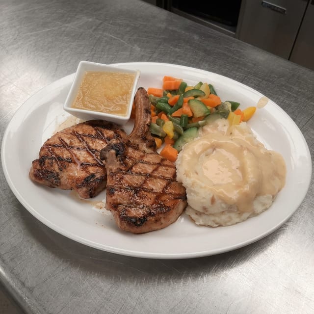 Pork Chop Dinner.