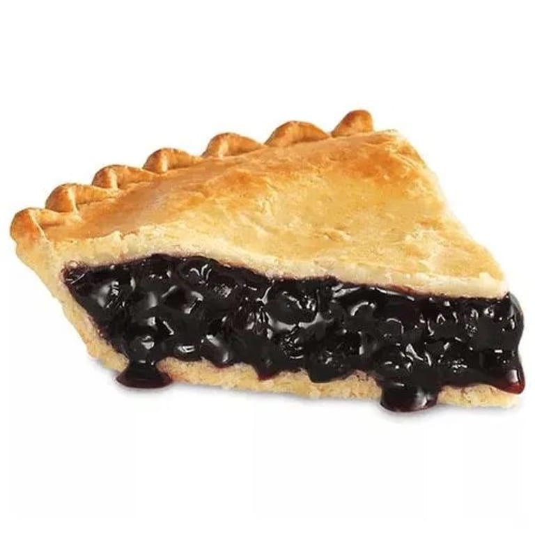 Indulge in our blueberry pie