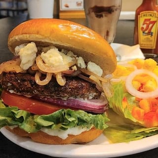 Bison burger
