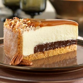 NY Turtle cheesecake