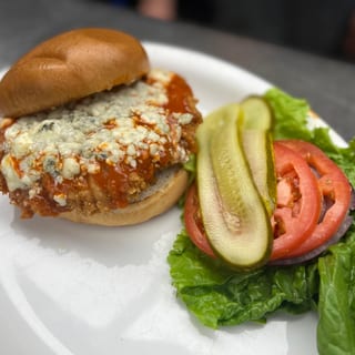 Buffalo blue cheese sandwich