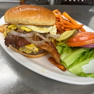 Barnyard burger